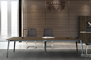 办公家具之现代简约办公室会议桌接待洽谈会议桌